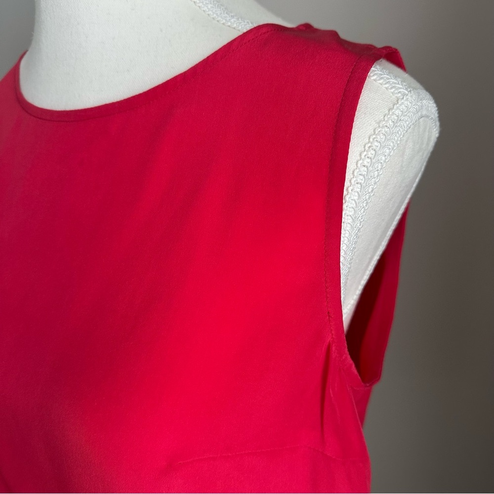 Silk Sleeveless Top - Picture 3 of 4